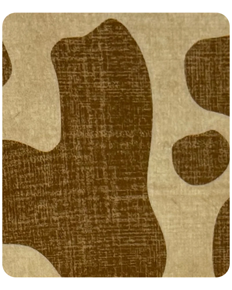 Brown Cowhide magnetic bookmark