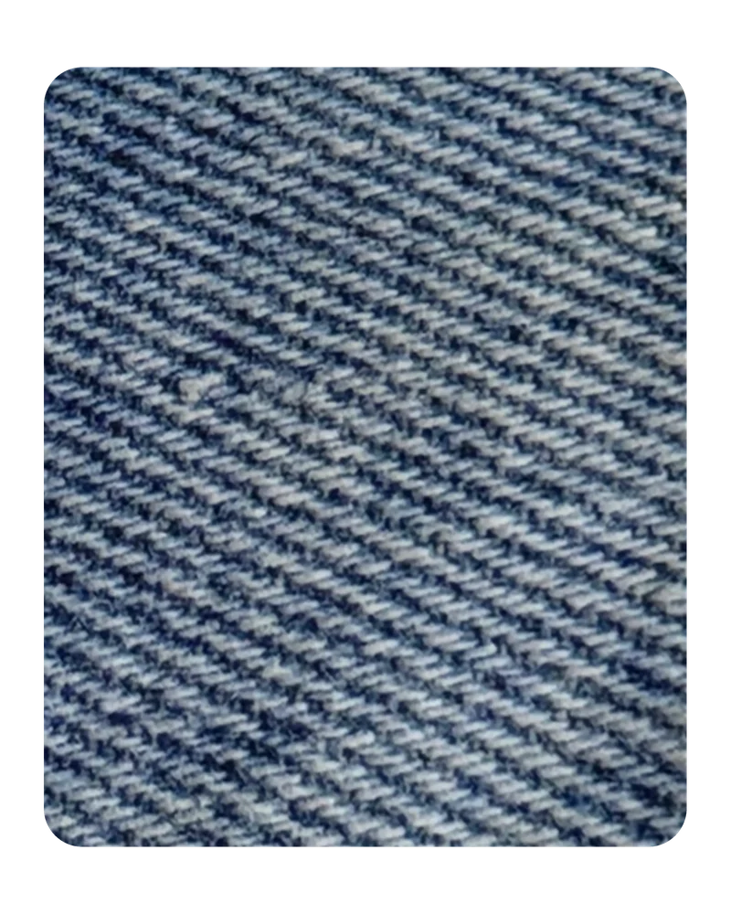 Denim magnetic bookmark