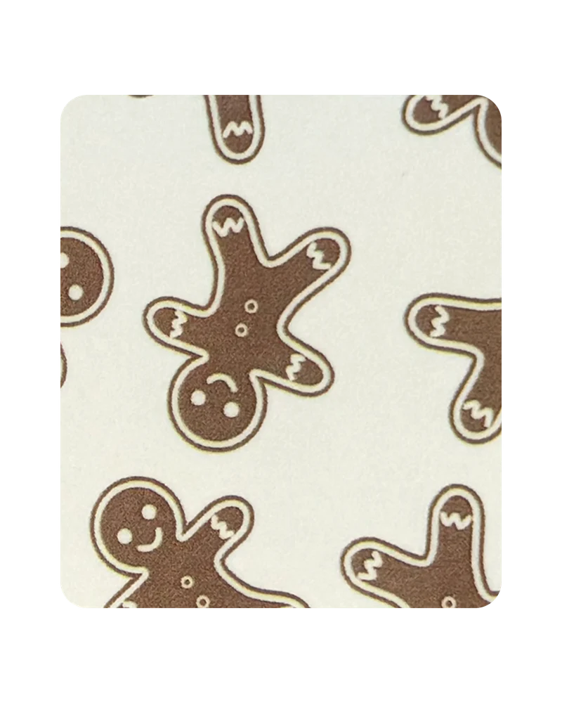 Gingerbread Men magnetic bookmark