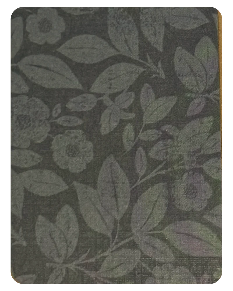 Grey Leaves magnetic bookmark