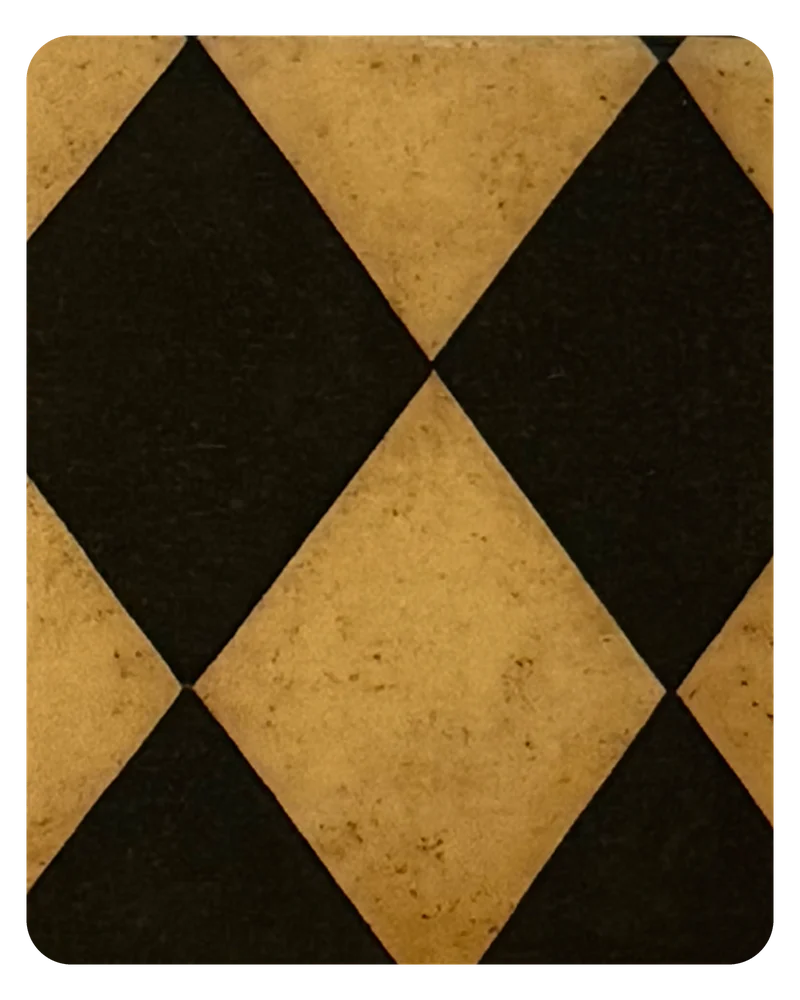 Harlequin magnetic bookmark