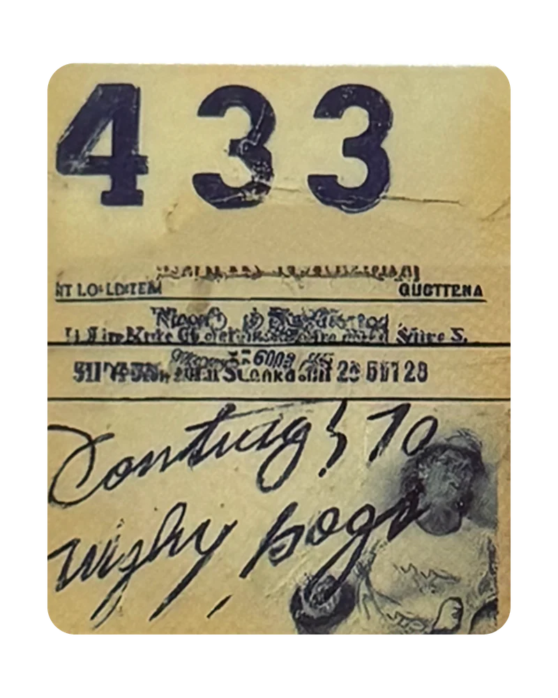 Lot 433 magnetic bookmark