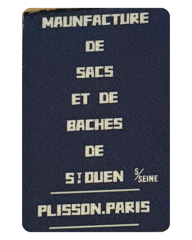 Paris Label magnetic bookmark