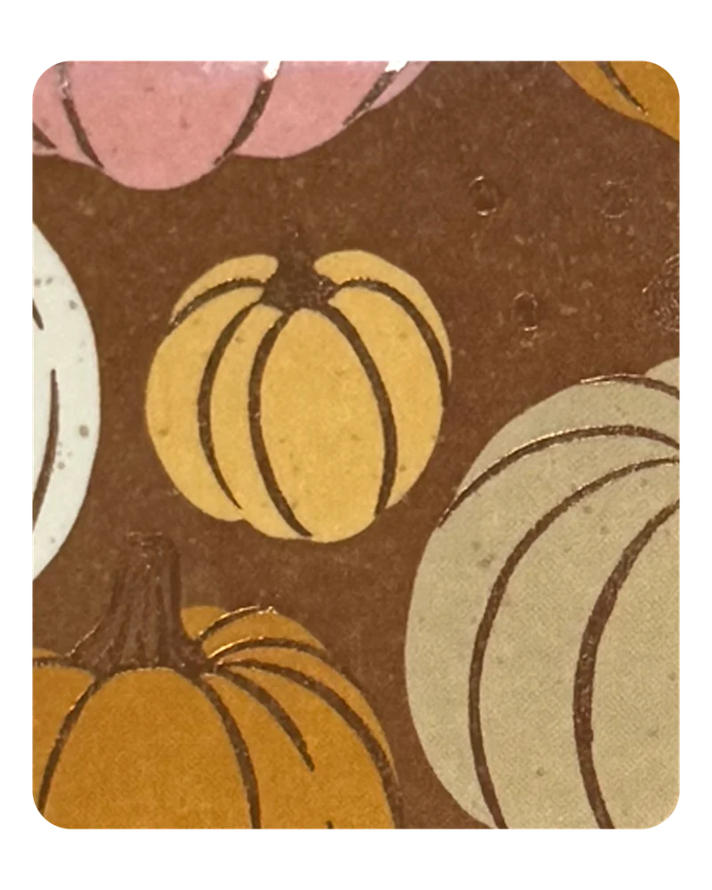 Pumpkin Patch magnetic bookmark