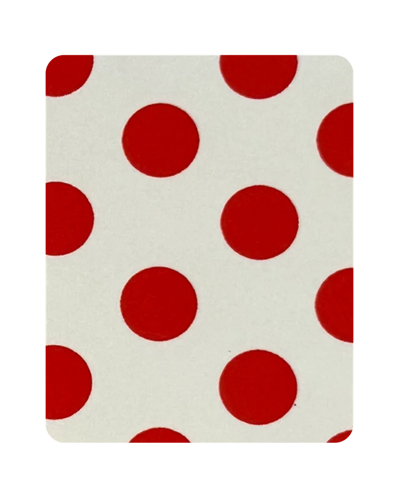 Red Polka Dot magnetic bookmark