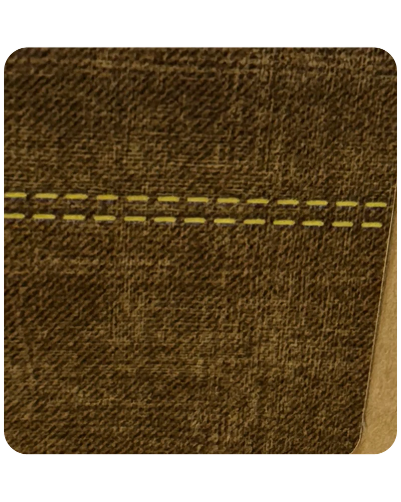 Saddle Leather magnetic bookmark