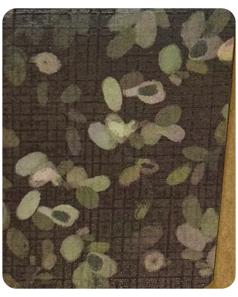 Smoky Leaves magnetic bookmark
