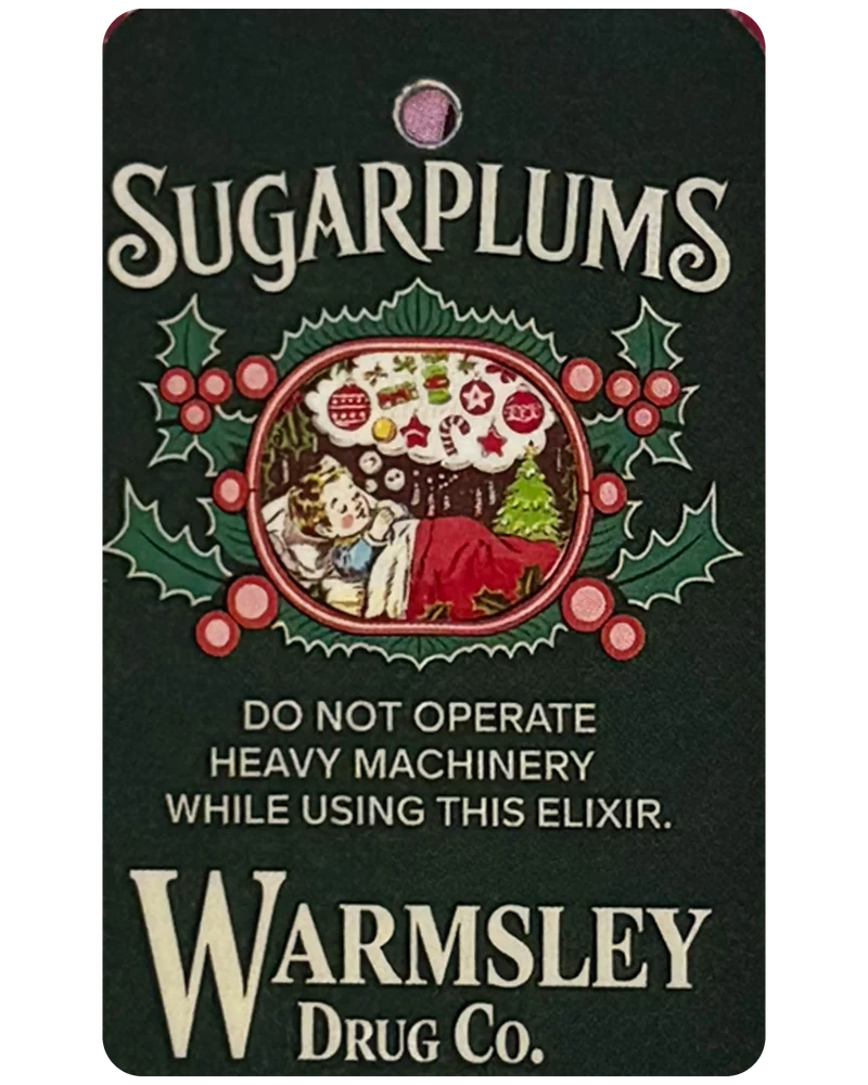 Sugarplum Tonic magnetic bookmark