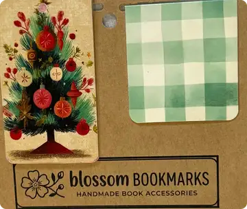 Vintage Tree & Mint Gingham: Vintage Tree and Mint Gingham on their display card