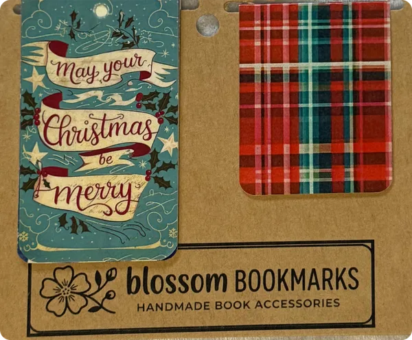 Merry Christmas & Tartan: Merry Christmas and Tartan on their display card