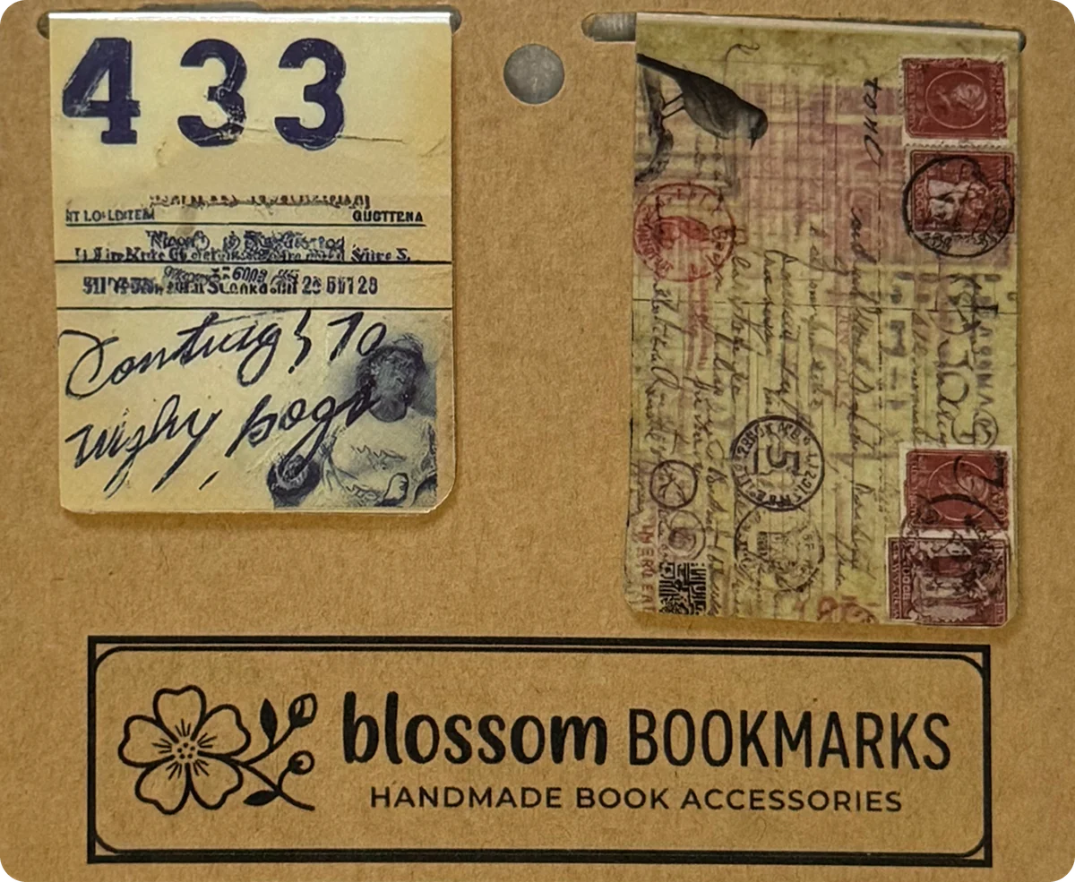 Lot 433 & Postmarks handmade set on its display card